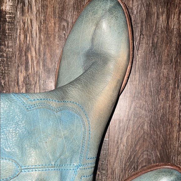 Frye Blue Ankle Boots - Picture 5 of 8